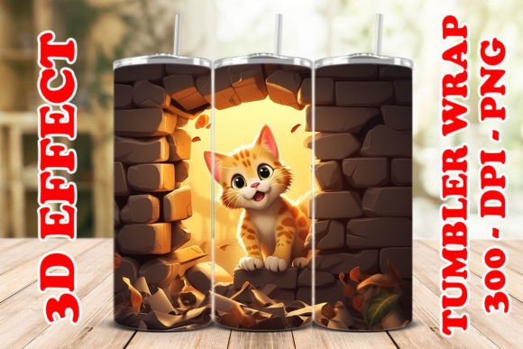 3D Cat Flower Tumbler 2: A Creative and Practical Addition to Your Sublimation Projects