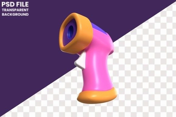 Barcode Scanner 3D Icon for Engaging Online Shopping