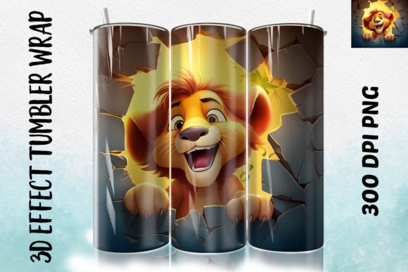Discover the Unique 3D Lion Flower Tumbler 3: A Blend of Art and Functionality