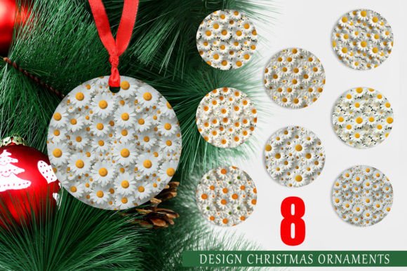 Enhance Your Christmas Decor with 3D Daisy Flowers