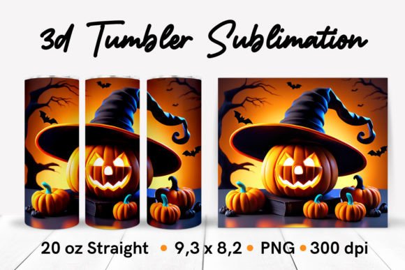 Exploring 3D Halloween Tumbler Wrap Sublimation: A Creative and Fun DIY Project