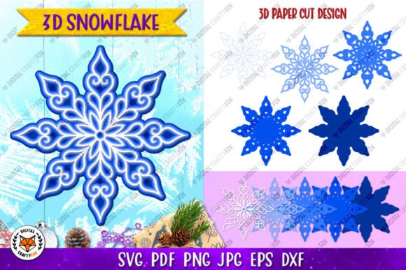 Exploring 3D Snowflake Paper Cut Ornaments: A Creative and Versatile Craft