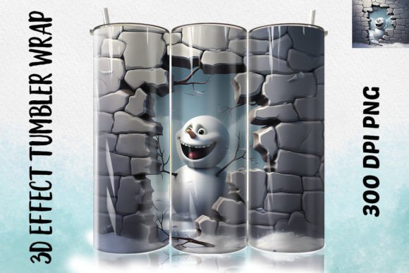 Exploring the 3D Snow Man Flower Tumbler 7: A Unique and Versatile Drinkware Option