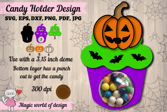 Spooky 3D Pumpkin Cupcake: A Halloween Delight