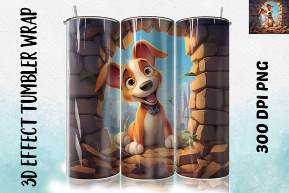 Unlocking Creativity and Branding with the 3D Dog Flower Tumbler